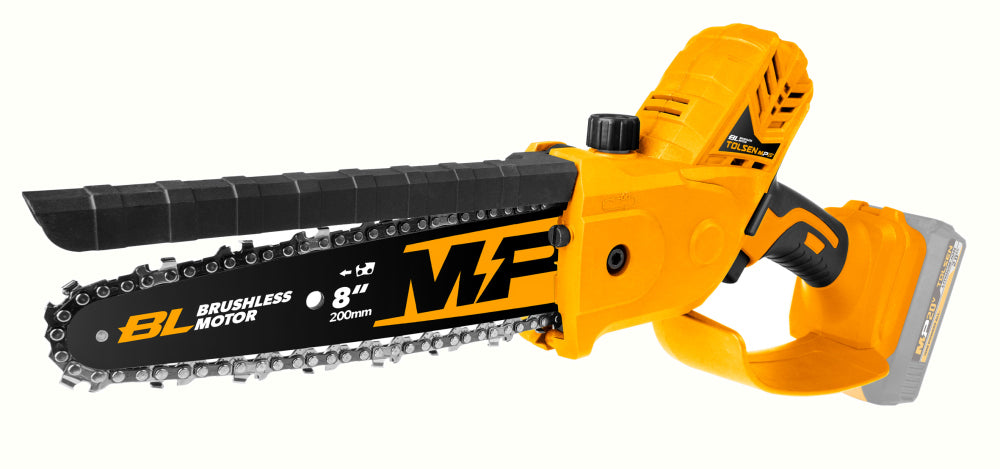Mini ferastrau cu lant fara fir (Brushless motor), MP20V, Industrial, nu include acumulator, Tolsen