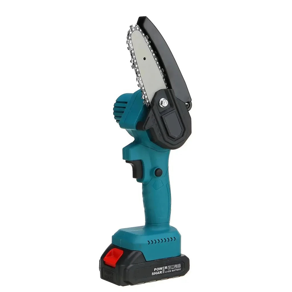 Mini Fierastrau cu Acumulatori, Electric, cu Lant, 550W, 36V, Lama 6 inch, Puternic si Portabil
