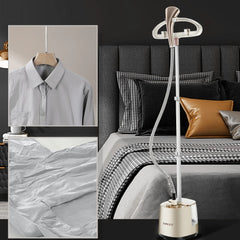 Aparat de Călcat Vertical cu Abur HALEY HY-515, 2000W – Rezervor 2.5L, Abur 50 min, Temperatura 95°C, Suport Umeraș - Imagine 4