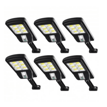 Set 6 Lampi Solare de exterior, 48 COB LED, Cu Senzor de miscare si lumina