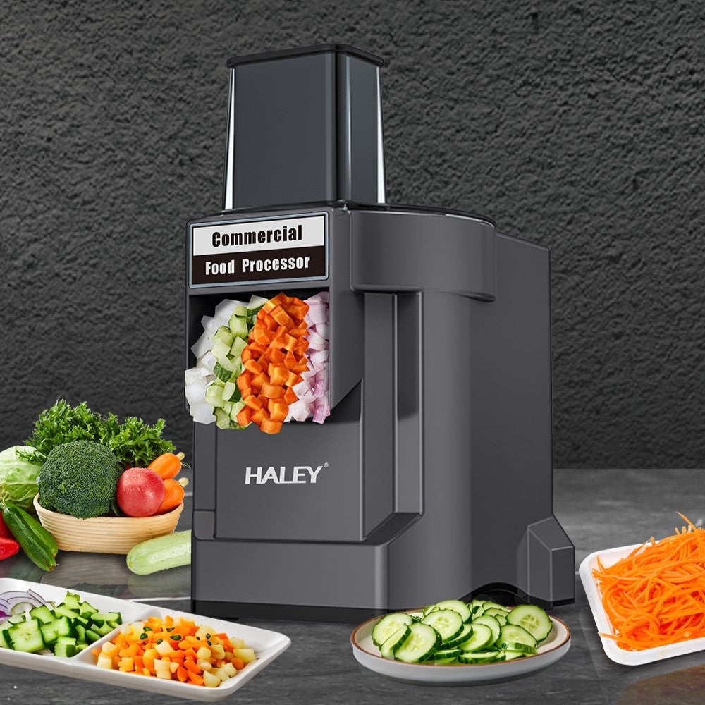 Tocător Electric Comercial HALEY HY-1321, 600W, Feliator Cartofi și Ceapă, Capacitate ≥17 căni, Accesorii Incluse – Ideal pentru Restaurant, Hotel sau Gospodărie - Imagine 10