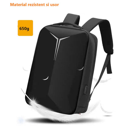 Rucsac laptop Legion gaming Multifunctional, compatibil cu laptop 15.6'', port USB de incarcare, Impermeabil, rezistent la zgarieturi, perne aerisire, spatios, unisex, Negru, XPD