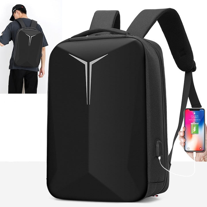 Rucsac laptop Legion gaming Multifunctional, compatibil cu laptop 15.6'', port USB de incarcare, Impermeabil, rezistent la zgarieturi, perne aerisire, spatios, unisex, Negru, XPD