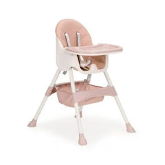 Scaun Multifuncțional 4 în 1– Design Modern și Portabil roz, Reglabil pe Înălțime și Înclinare, Ideal pentru Copii - Imagine 5