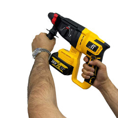Mașină de Găurit Electrică AT PERFORMANCE® 1680W, 3500rpm, 2 Baterii 36V, 26mm, Fără Fir, Albastru – Putere și Precizie pentru Profesioniști și Bricolaj - Imagine 5