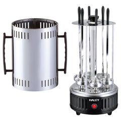 Gratar Electric de Interior HALEY HY-8602 – Performanta Ridicata, Design Modern si Operare Simpla pentru Gatit Acasa - Imagine 4