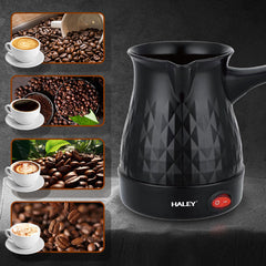 Ibric Electric HALEY 600W, 0.5L – Ideal pentru Cafea Turcească, Ceai, Lapte | Portabil, Silențios, Perfect pentru Călătorii - Imagine 4