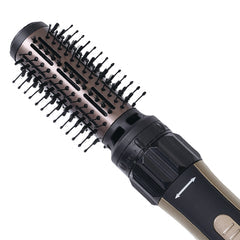 Perie Rotativă cu Uscător HALEY – Feon 2 în 1, 1000W, 2 Trepte Viteză, Coafare Rapidă și Volum, Design Elegant Negru - Imagine 5