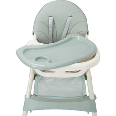 Scaun Multifuncțional 4 în 1– Design Modern și Portabil verde, Reglabil pe Înălțime și Înclinare, Ideal pentru Copii - Imagine 8