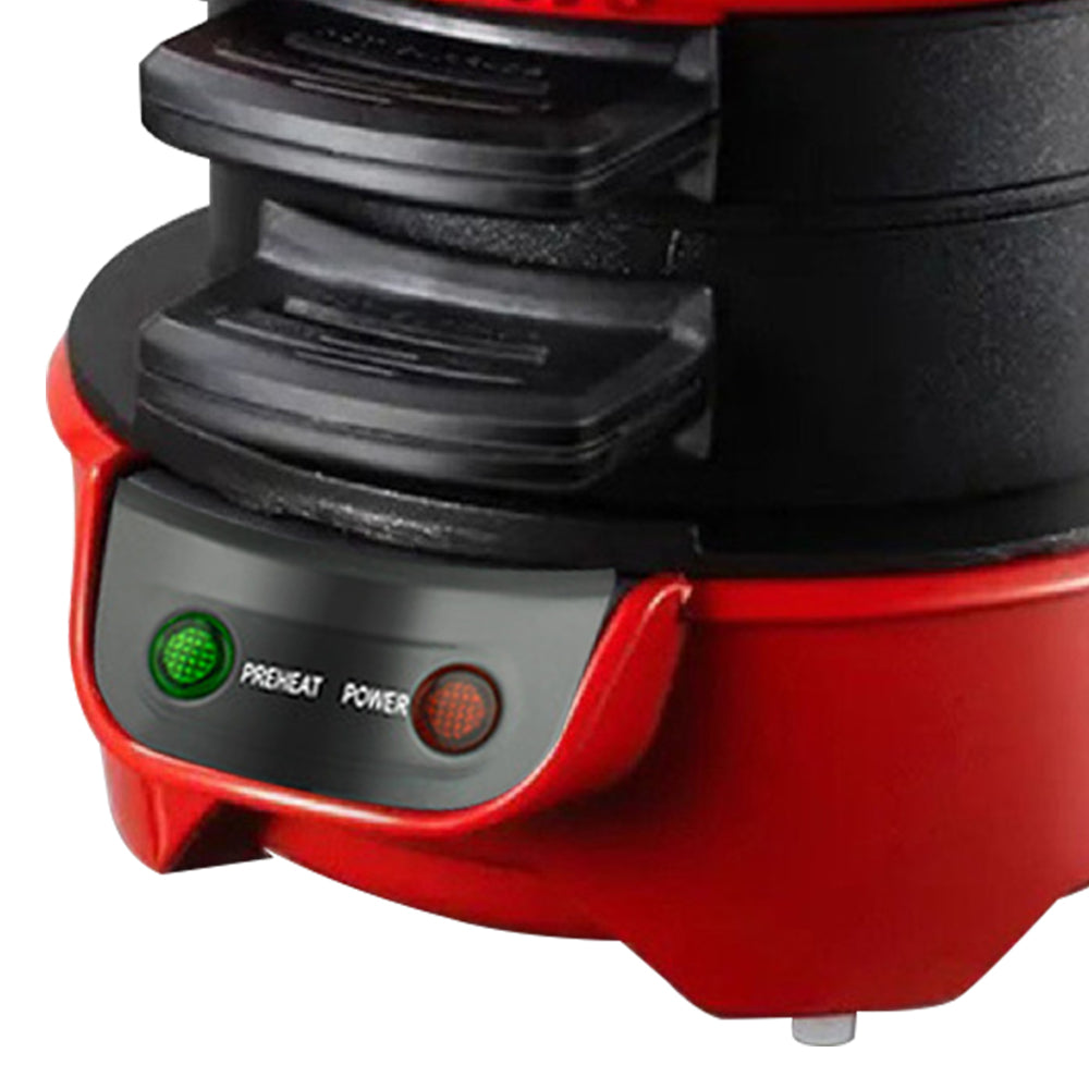 Aparat de facut Burgeri Haley, 600W – Mic Dejun Rapid, Plăci Antiaderente, Încălzire Uniformă, Deschidere 180° - Imagine 10