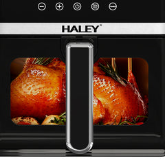 Friteuză cu Aer Cald HALEY 7L, 2000W – Gătire 360°, Touchscreen Holografic, Geam Vizualizare 180°, 8 Programe, Fără Ulei | Gătit Sănătos și Crocant - Imagine 5
