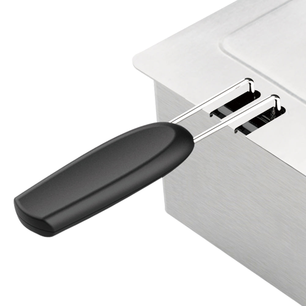 Friteuza Electrica HALEY HY-2504 cu Capacitate de 3L, Termostat Reglabil si Design din Otel Inoxidabil - Imagine 10