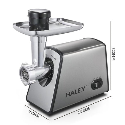 Mașină de Tocat Carne HALEY 2600W, Cutter cu Torsiune Mare, Oțel Inoxidabil, Port Mare de Alimentare, Ușor de Curățat - Imagine 10