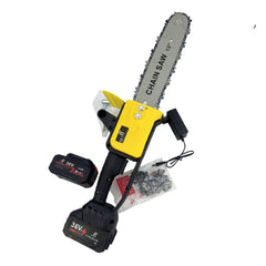 Drujbă Electrică AT PERFORMANCE®, 1200W cu Acumulator 48V, Lamă 30 cm, 4200 RPM, Portabilă, Fără Fir, Cu Accesorii - Imagine 3