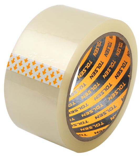 Banda adeziva transparenta ambalaj bopp 48 mm x 100 m, Tolsen