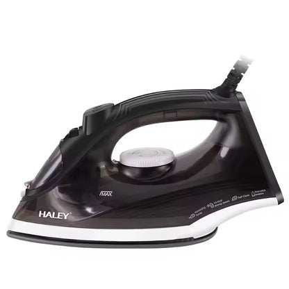 Fier de Călcat Electric de Mână, HALEY, 1400W, sub Presiune, cu Abur, Negru - Imagine 9