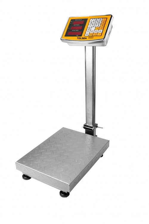 Cantar Electronic 40 kg, platan Metalic, Tolsen