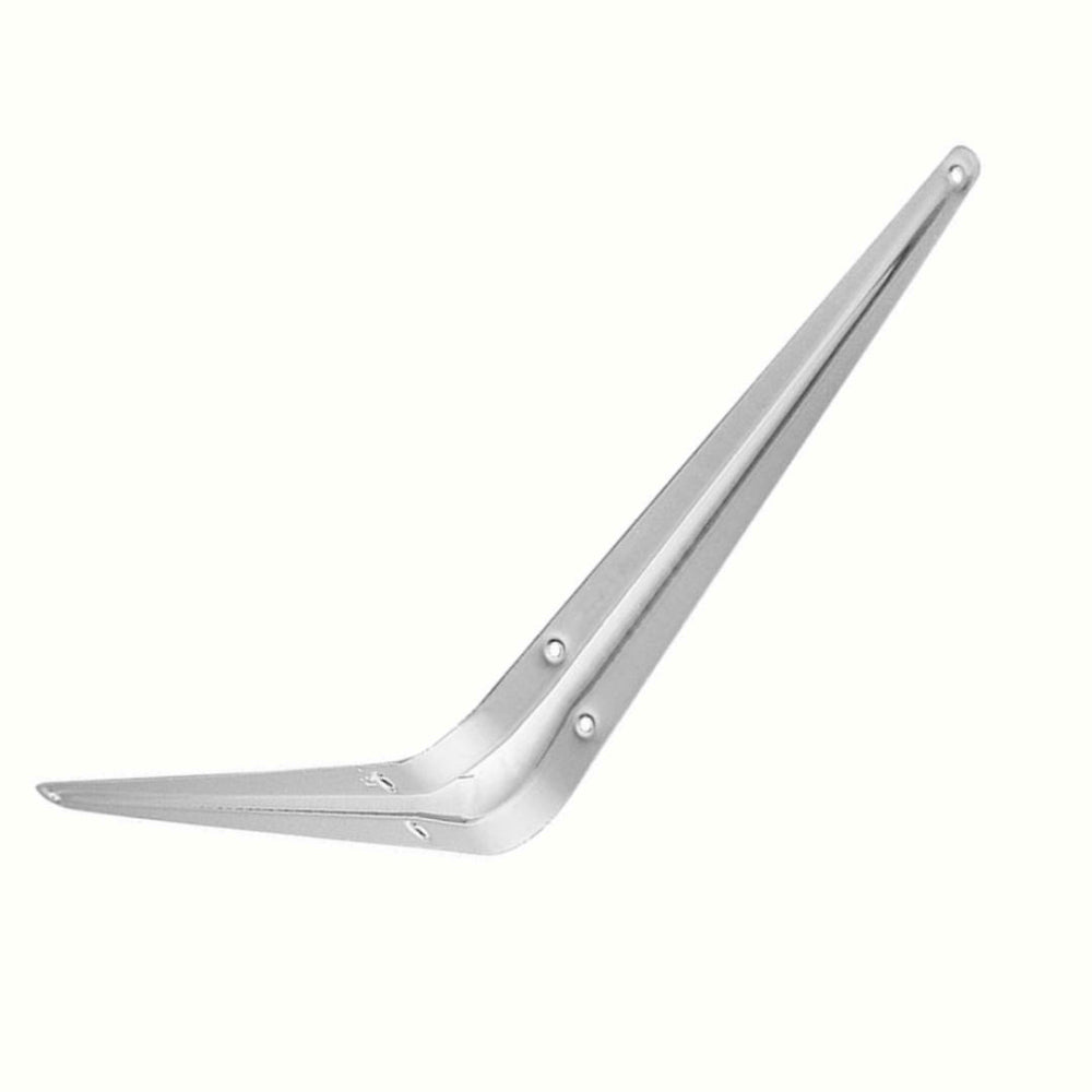Consola pentru rafturi 200x250 mm, alb, Tolsen