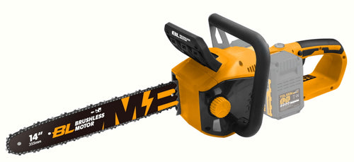 Drujba fara fir cu acumulator Li-ion, Brushless, 14" 355mm, MP20V, Acumulator neinclus Tolsen