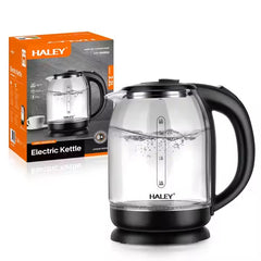 Fierbător Electric HALEY HY-8862: Portabil din Sticlă de 2,2L, încălzire Rapidă cu Oprire Automată - Imagine 2