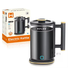 Ceainic Electronic de Apă HALEY, 2L, 1800W, Fierbător cu Căptușeală din Sticlă îngroșată, înalt Borosilicat - Imagine 3