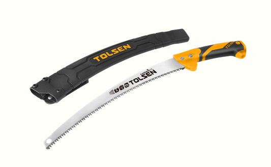 Fierastrau de mana pentru gradina cu teaca, lama 350 mm, GARDENEST, Tolsen