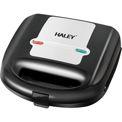 Sandwich Maker 3 în 1 HALEY® HY-1036, Plăci Interchangeabile, Grill și Waffle, Putere 750W, Design Compact, Negru - Imagine 3