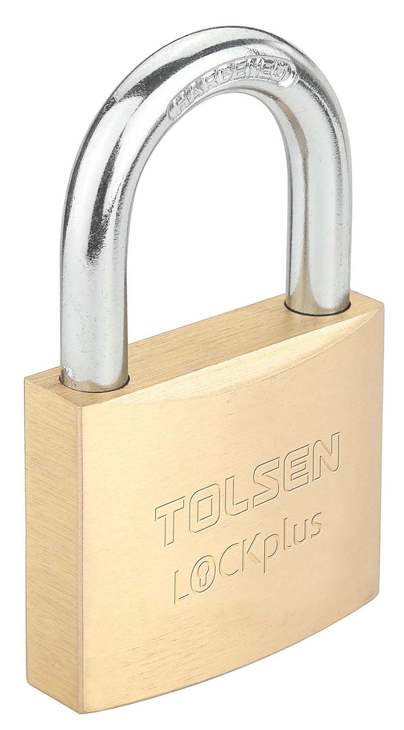 Lacat din alama pentru conditii dificile 50 mm, Industrial Lockplus, Tolsen