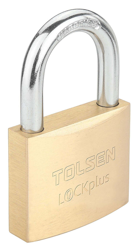 Lacat din alama pentru conditii dificile 50 mm, Industrial Lockplus, Tolsen