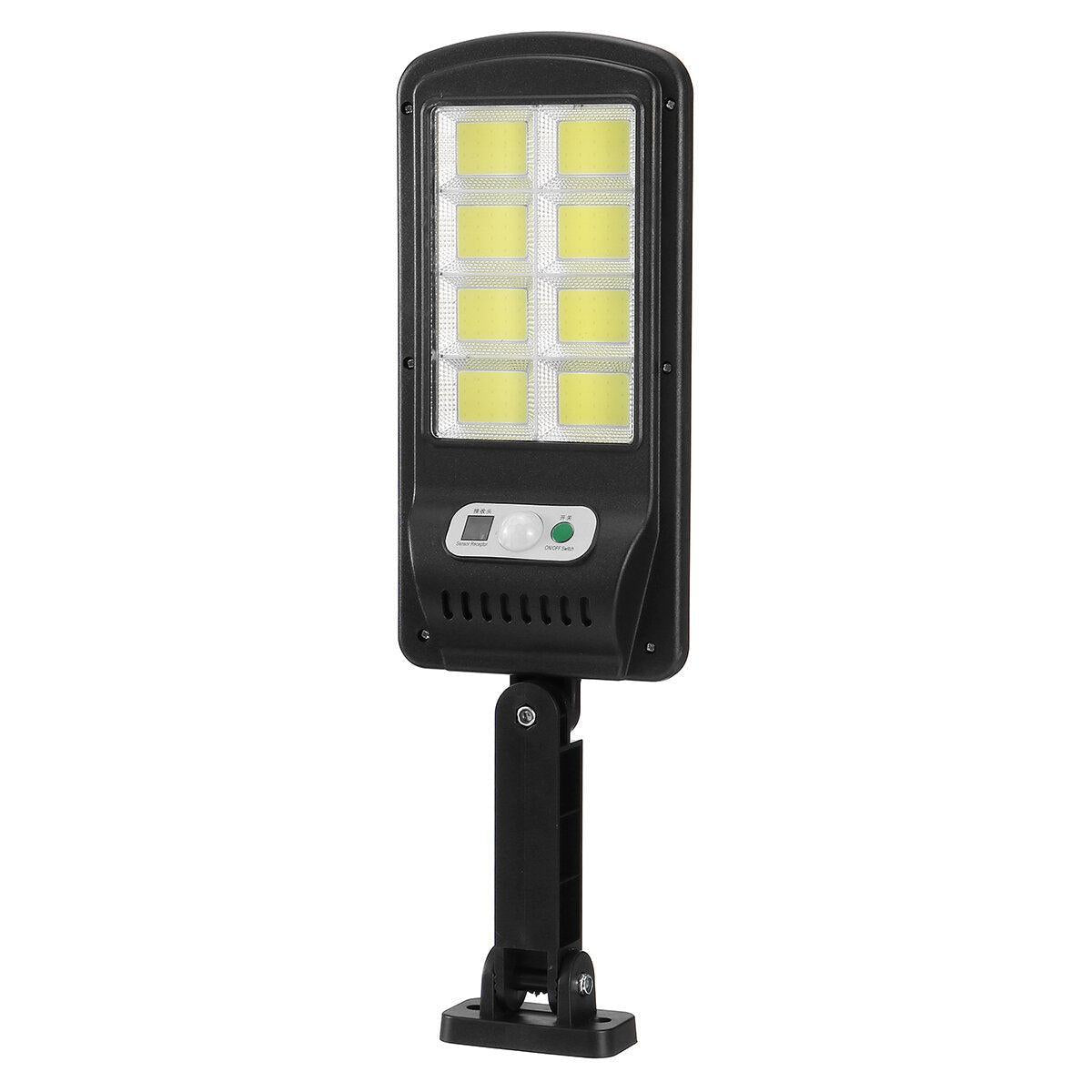Set 5 Lampi LED Solare 150W COB 160 LED-uri cu Senzor de Mișcare, Autonomie 12-14 ore, IP65 - Imagine 10