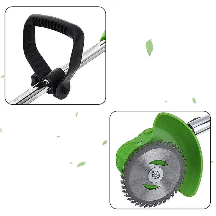 Motocoasa Electrica Cu 2X Acumulatori 48V, Autonomie 3 ore 11000 mAh, 18000 Rpm, 16 Accesorii incluse Brat Extensibil
