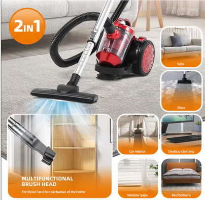 Aspirator HALEY HY-906 cu Putere de 2800W, Aspiratie Ridicata, Design Modern si Performanta Fiabila pentru Curatenia Casei si Masinii - Imagine 10