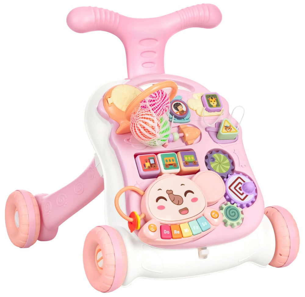 Antepremergător 3 în 1 cu măsuță interactivă detașabilă