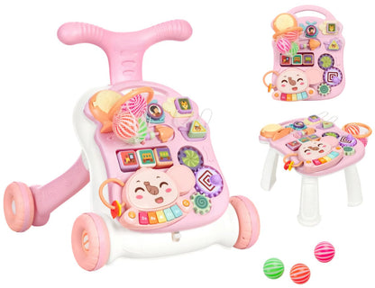 Antepremergător 3 în 1 cu măsuță interactivă detașabilă - Imagine 9