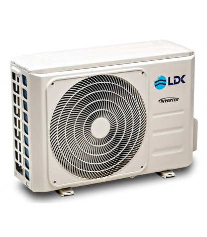 Aparat de Aer Conditionat Tip Pompa de Caldura LDK Deluxe Gold 1800DBU, 14.400BTU, Putere 4.77 kW, Clasa A++, Inverter, Super Ionizare, Filtru Hepa, 3 functii, Self Cleaning, Sleep, Follow me, Auto Restart, Wifi inclus