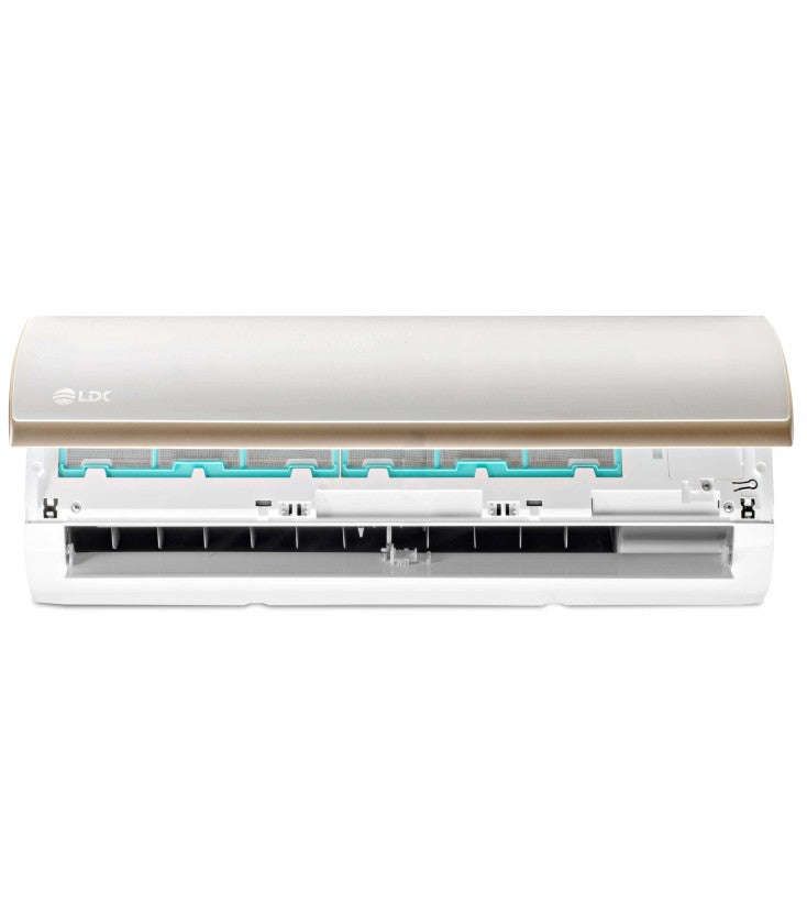 Aparat de Aer Conditionat Tip Pompa de Caldura LDK Aeolus 1750DBU, 11.500BTU, Putere 3.37 kW, Clasa A++, Inverter, Super Ionizare, Filtru Hepa, 3 functii, Self Cleaning, Sleep, Follow me, Auto Restart, Wifi inclus