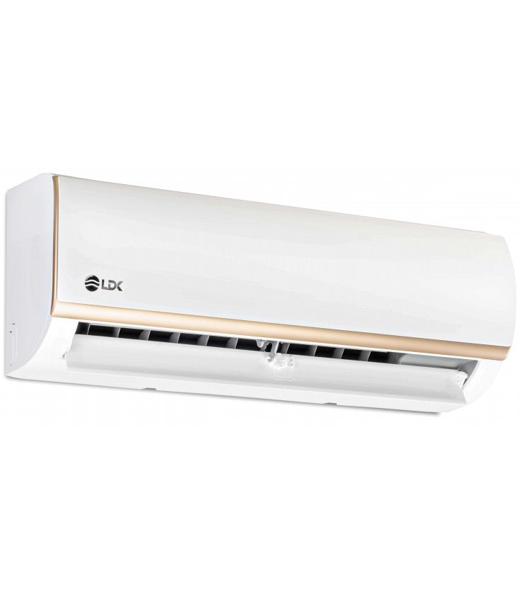 Aparat de Aer Conditionat Tip Pompa de Caldura LDK Aeolus 1750DBU, 11.500BTU, Putere 3.37 kW, Clasa A++, Inverter, Super Ionizare, Filtru Hepa, 3 functii, Self Cleaning, Sleep, Follow me, Auto Restart, Wifi inclus
