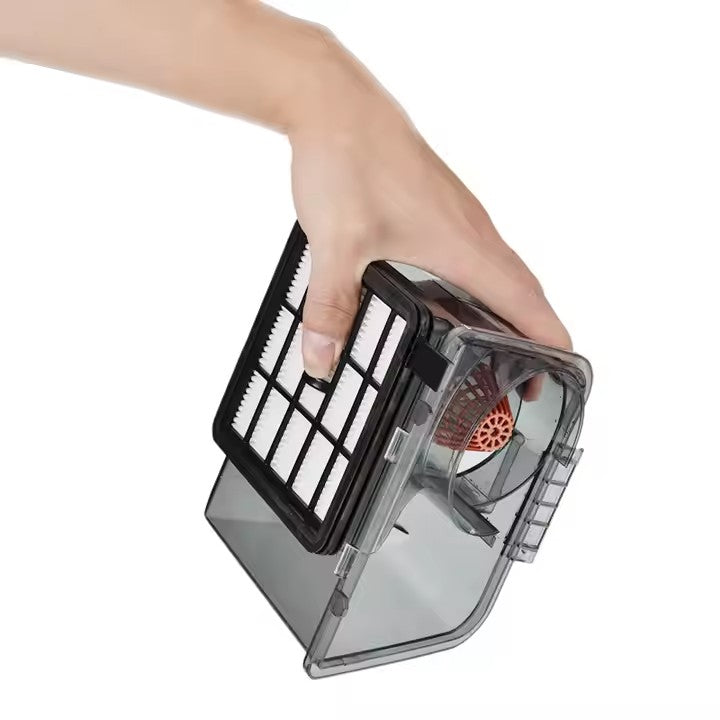 Aspirator Fără Sac de 1,5 Litri, 1200W, HALEY, Aspirator cu Recipient, Negru/Albastru - Imagine 10