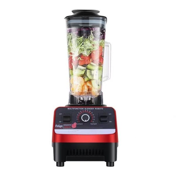 Blender Profesional 2L, 2000W, 15 Trepte de Viteză, 2 în 1, Funcție Autocurățare, Mixare Rapidă - Imagine 5