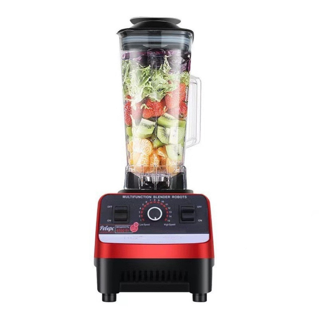 Blender Profesional 2L, 2000W, 15 Trepte de Viteză, 2 în 1, Funcție Autocurățare, Mixare Rapidă