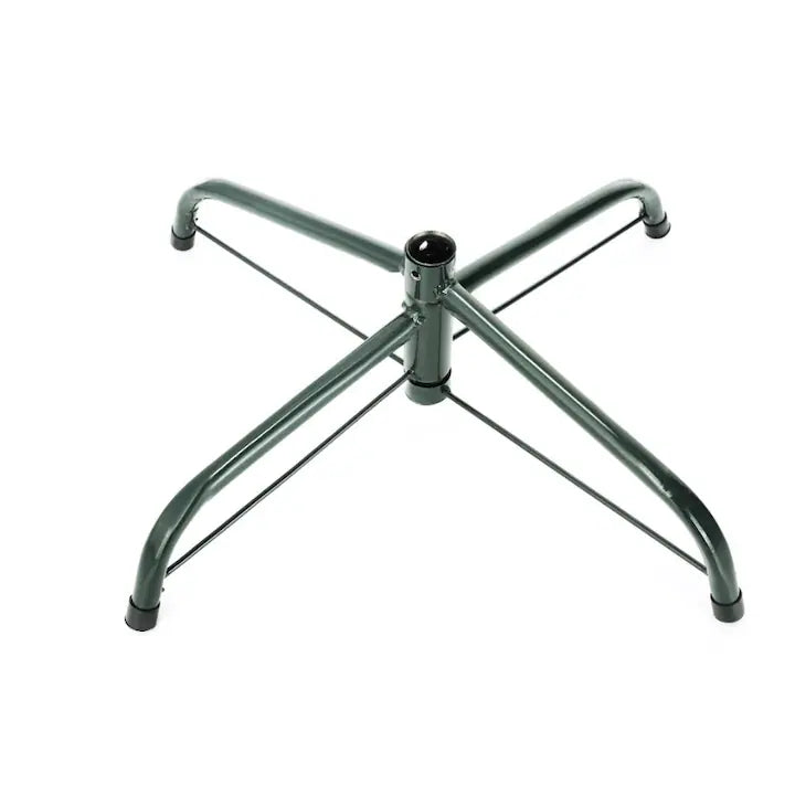 Brad artificial de Craciun tip pin, aspect bogat, inaltime 180 cm, verde, suport metalic inclus