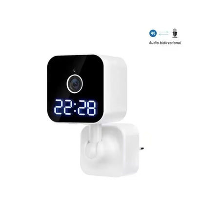 Camera spion cu afisare ceas Led, dispozitiv pentru spionaj, Full HD 1080P Si cu Rotire 360 grade