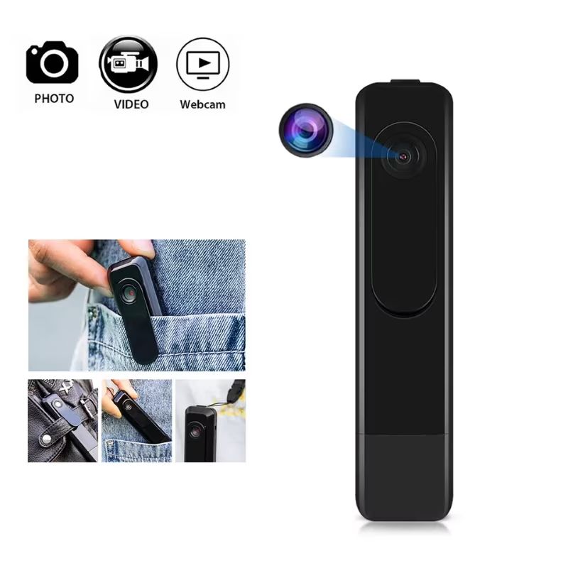 Mini Camera Spion Cu Reportofon, Lentila Fotosensibila, tehnologie super rezolution, Autonomie Ridicata, 8 ore