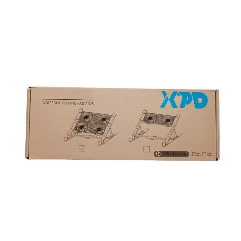 Cooler Laptop stand, cu 4 x ventilatoare 80mm polar, Iluminare RGB, 7 trepte de reglare a inaltimii