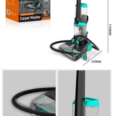 Aspirator canistră 1350 ml, 800W, cu filtru de aer ultra-fin și funcție de curățare umed-uscat – HALEY HY-3916, pentru acasă, hotel și spații exterioare - Imagine 9