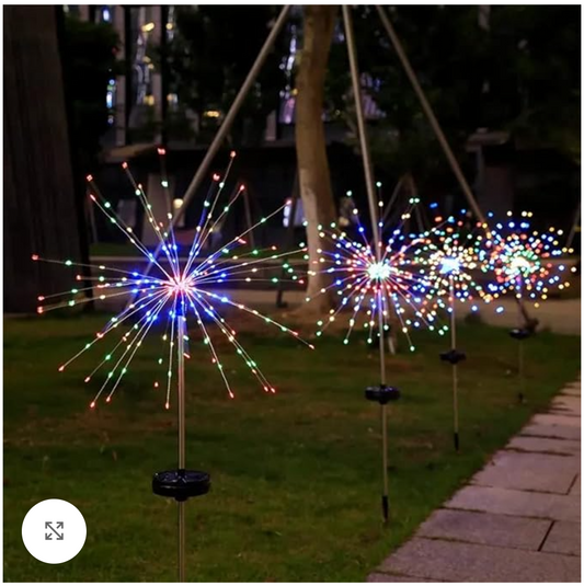 Instalatie LED panou solar, tip papadie, iluminare RGB, IP65