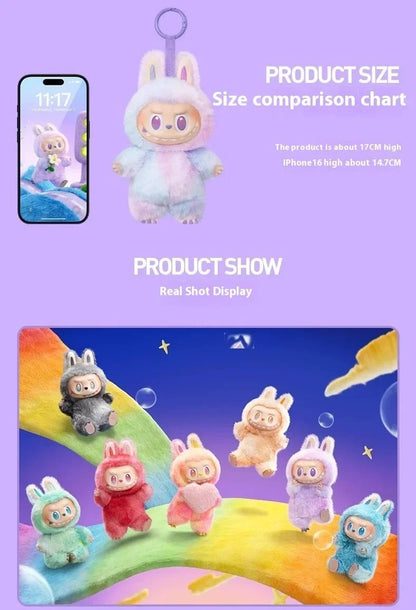 Jucarie din plus Labubu, sezon 3, Seria, Big into Energy, Blind box, 16 cm, cutie surpriză
