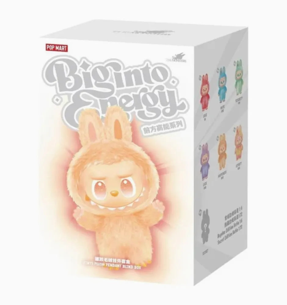Jucarie din plus Labubu, sezon 3, Seria, Big into Energy, Blind box, 16 cm, cutie surpriză