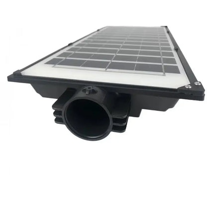 Lampa Solara Stradala LED 200W, 6500 Lumeni tehnologie LED Ultra Light, Telecomanda, Suport Metalic inclus Autonomie până la 12 Ore, Panou Solar cu Încărcare Rapidă, Protecție IP66