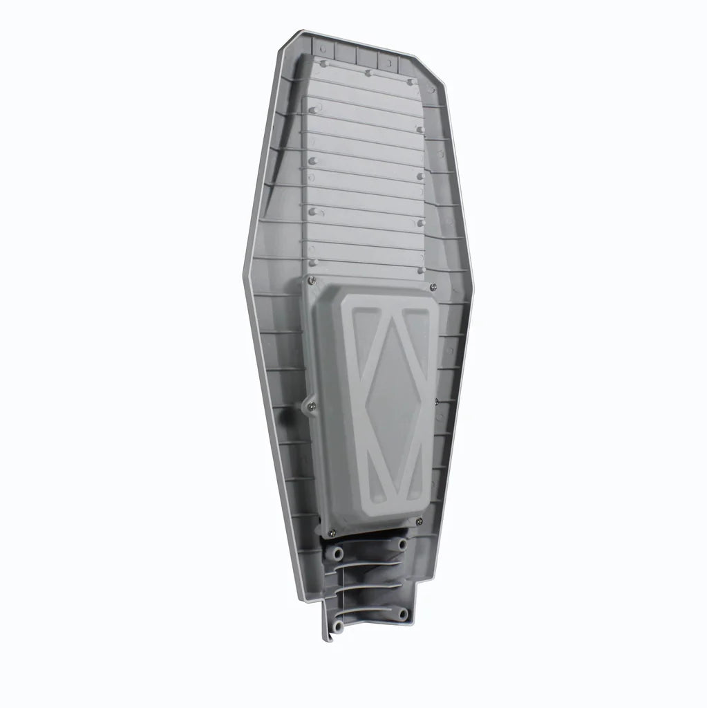 Lampa solara stradala LED, JORTAN, 600W, IP 66, Suport metalic inclus,Telecomanda de control cu panou fotovoltaic orientabil inclus